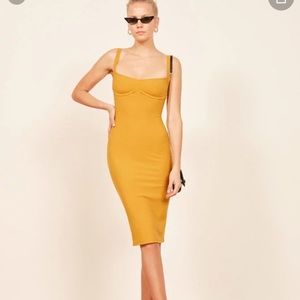 RARE Reformation Bodycon Dress